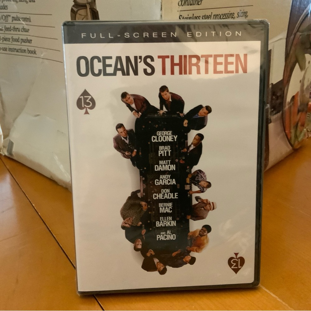 SEALED Ocean's Thirteen DVD